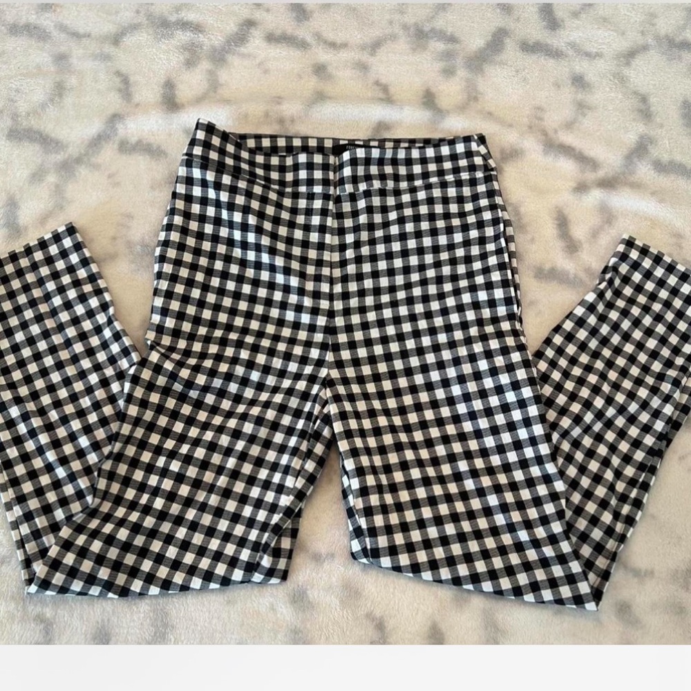 Forever 21 Monochrome Checkered Pants